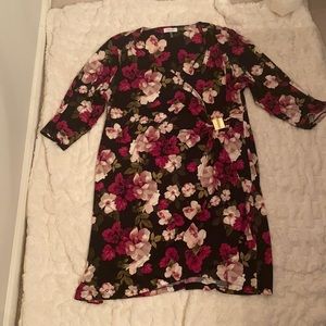 Calvin Klein faux wrap dress